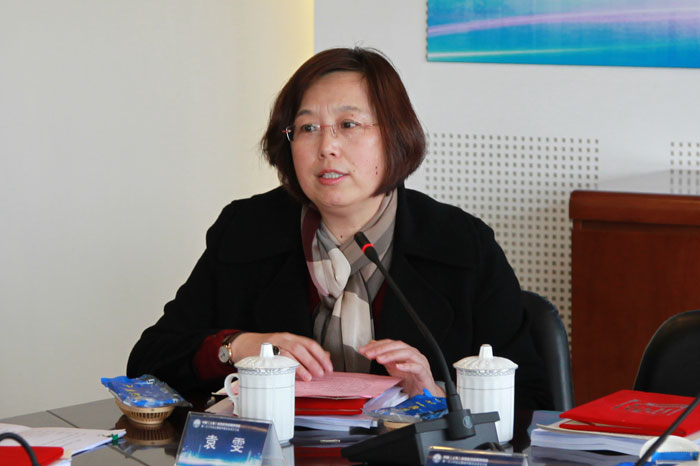 上海市教委副主任袁雯講話