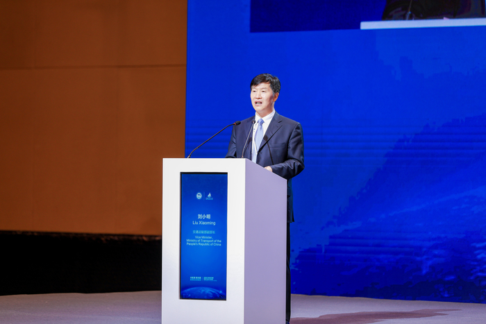交通運輸部副部長劉小明作主旨演講