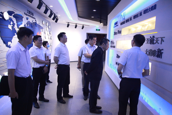 參觀三航局展示廳