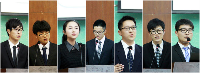 7名候選人競選演講