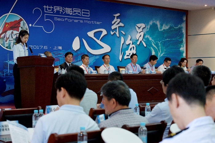 學生代表我校劉宇傑同學發言