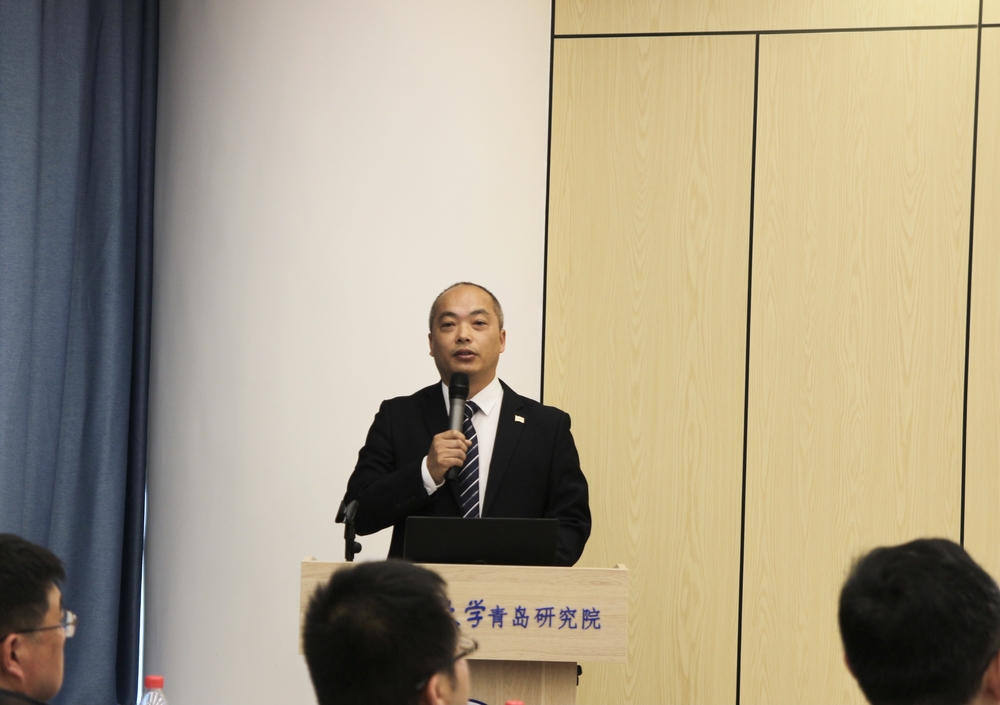 沈愛兵總監作研究生產教融合專業實踐活動介紹