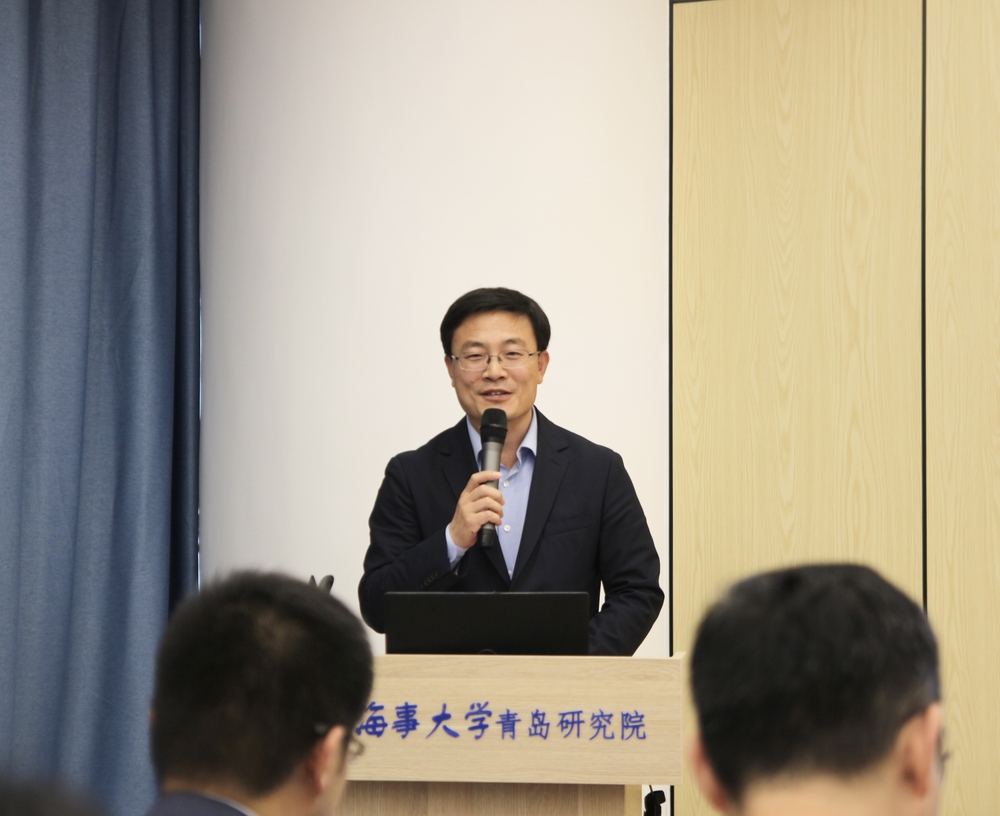 青島市交通運輸局黨組成員王甫來致辭