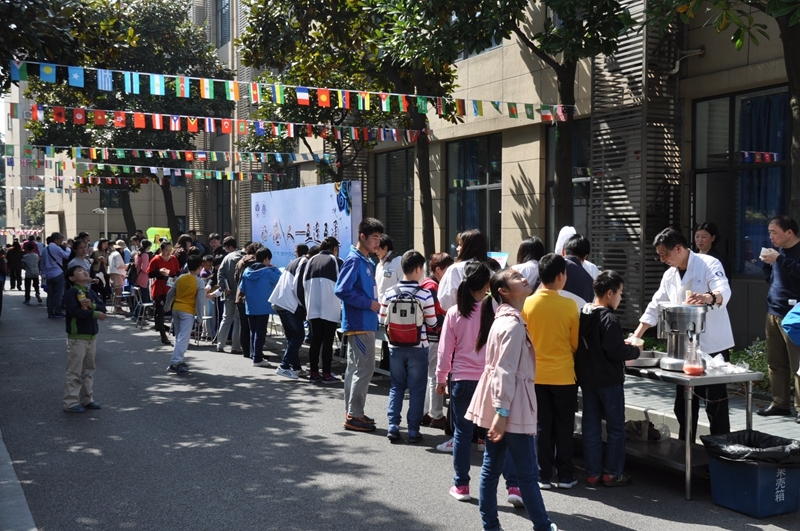 學生職業體驗暨校園開放日現場