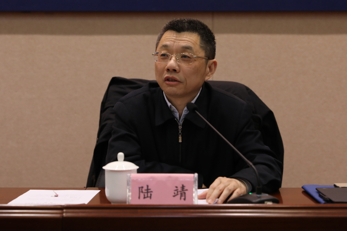 陸靖校長講話