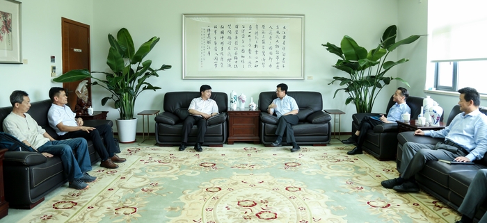 北海海洋產業科技園區黨工委書記廖克輝一行來訪