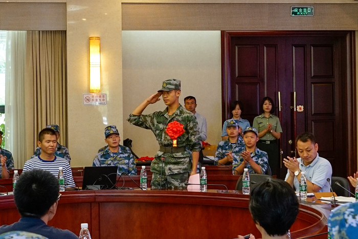 歡送現場