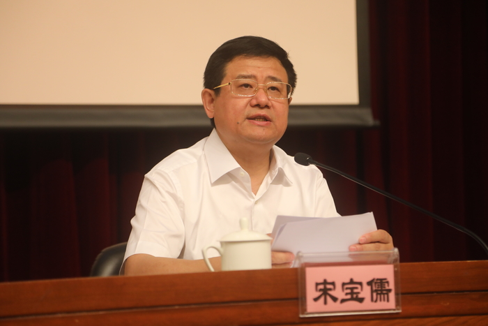 宋寶儒書記作動員講話