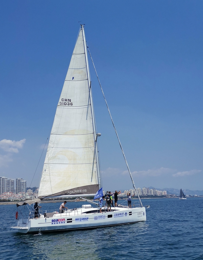 “海大天澤”帆行中國海系列活動第三航段啟航