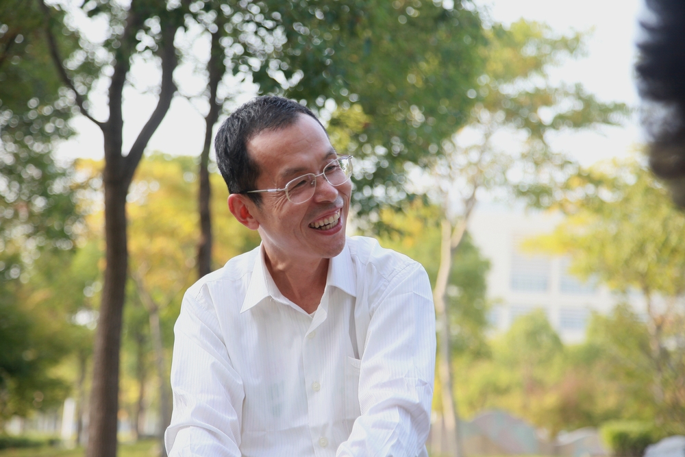 顧偉老師接受采訪