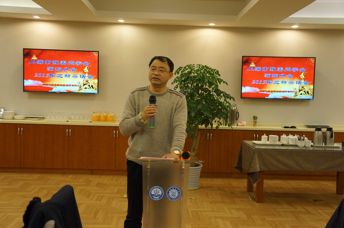 浦東分會常務副會長李偉民講話
