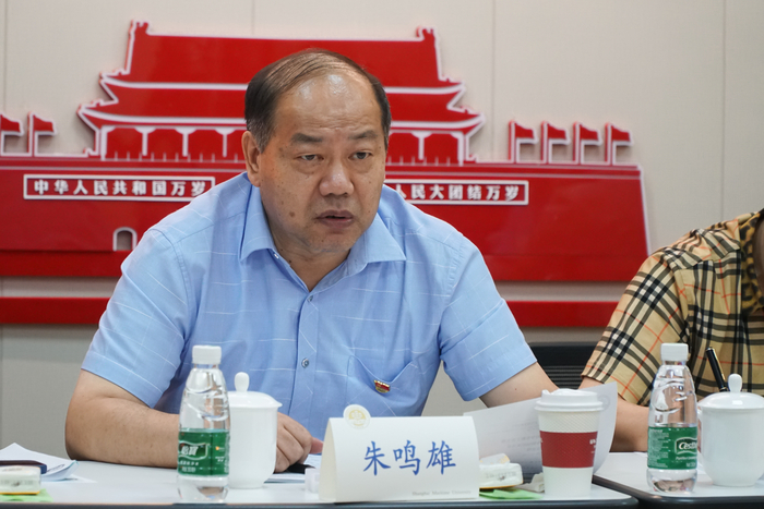 市教衛工作黨委黨史學習教育第四巡回指導組組長朱鳴雄點評講話