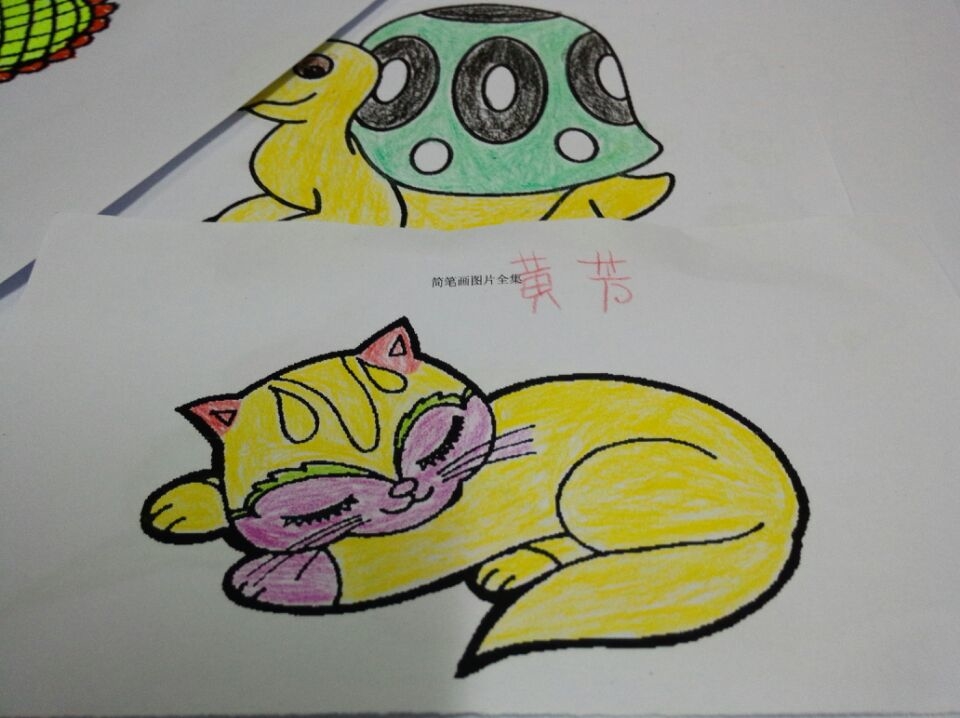 學員們的繪畫作品